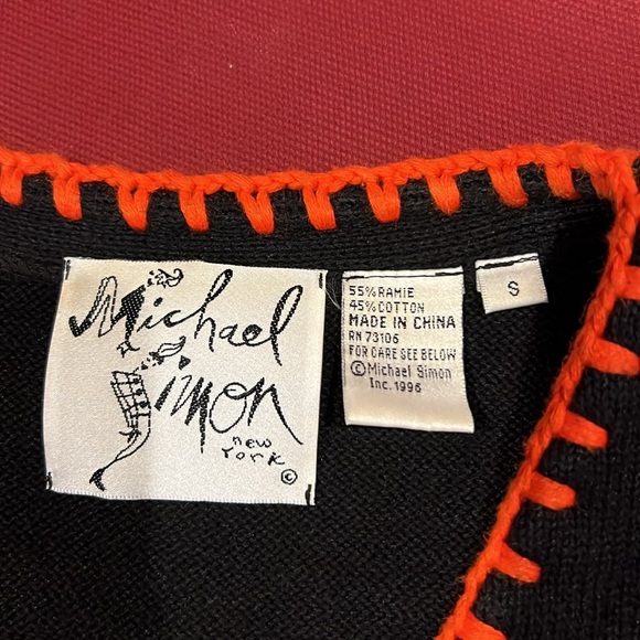 Michael Simon Halloween Vest Size S Vintage - Picture 2 of 16